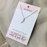 Tiny Tokens Necklace - What if I Fly Tiny Tokens Necklace - What if I Fly