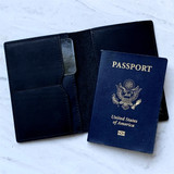 Flint Leather Co. Passport Wallet