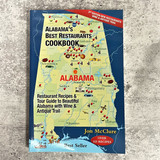 Alabama restaurant cookbook, Southern cookbook gift, Alabama recipes book, made in Alabama gift, local food cookbook, Alabama gift idea