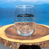 Hoover Cityline Stemless Wine Glass