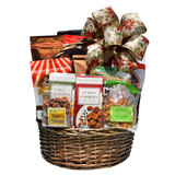southern holiday gift basket filled with gourmet food southern holiday gift basket filled with gourmet food
