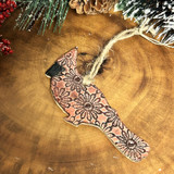 Cardinal ornament on Christmas tree, red bird holiday decoration, handmade Alabama ornament, Southern Christmas décor, cardinal keepsake gift