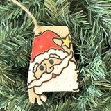 Whimsy Santa Ornament