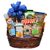 Luxury Alabama gourmet gift basket with artisan snacks and free shipping