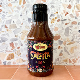 hot salsa 16 oz jar with tomatoes and peppers, spicy gourmet salsa for chips tacos and grilling, gift for salsa lovers
