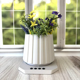 Flowerpot with Magnetic Base