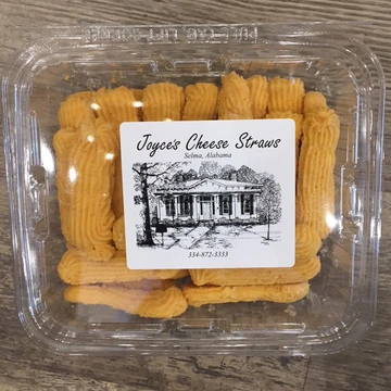 Joyce’s Cheese Straws – gourmet Southern cheese straws made in Alabama, crisp cheddar cheese straws for gifting and entertaining