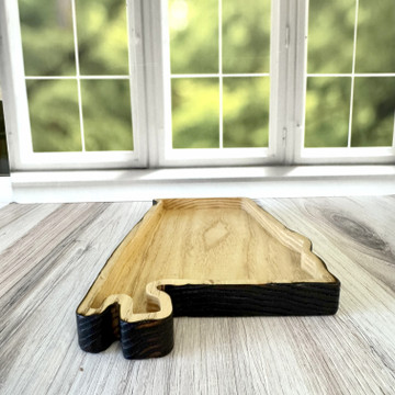 Wooden Alabama-Shaped Tray