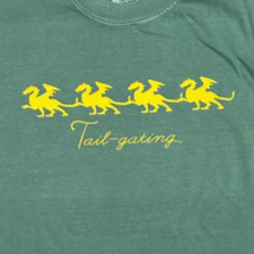 UAB Blazers tailgating t-shirt, Birmingham Alabama college fan tee, green and gold UAB shirt, game day apparel