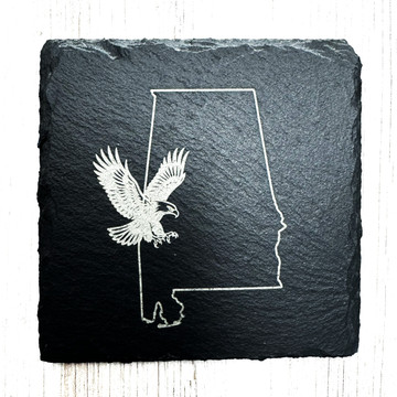 Slate Coaster - Auburn