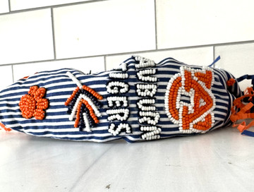 Beaded Design Auburn Headband