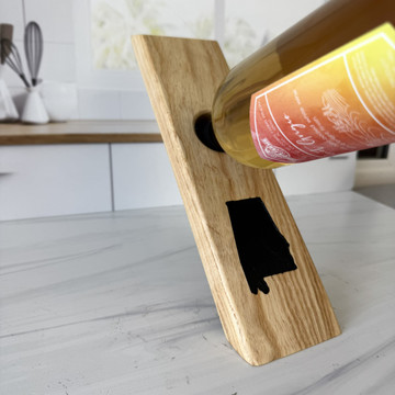 Floating Wine Bottle Holder