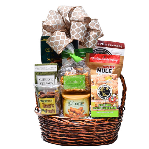 gifts made in Alabama shipped free gift basket