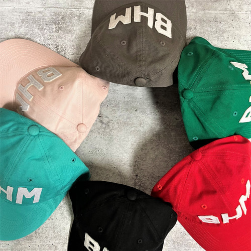 Aviate BHM Hat with embroidered Birmingham airport code, Alabama-made cap, stylish travel hat, Birmingham gift, neutral adjustable baseball cap