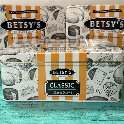 Betsy's Classic Cheese Straws Tin - 8oz