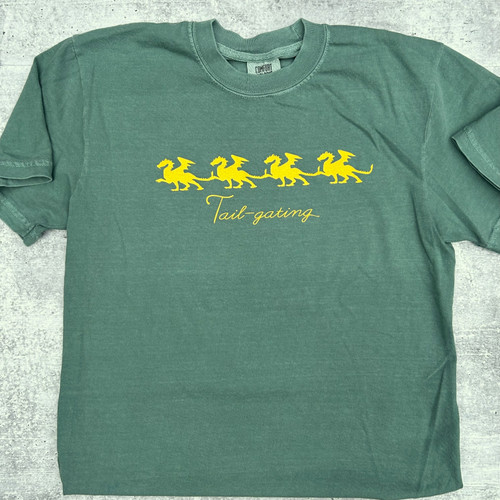 UAB Blazers tailgating t-shirt, Birmingham Alabama college fan tee, green and gold UAB shirt, game day apparel