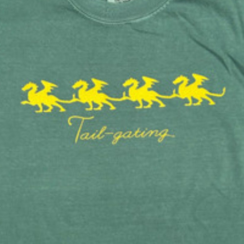 UAB Blazers tailgating t-shirt, Birmingham Alabama college fan tee, green and gold UAB shirt, game day apparel