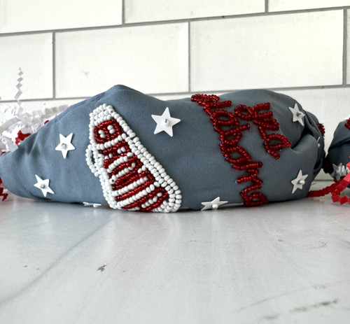 Beaded Design Alabama Headband