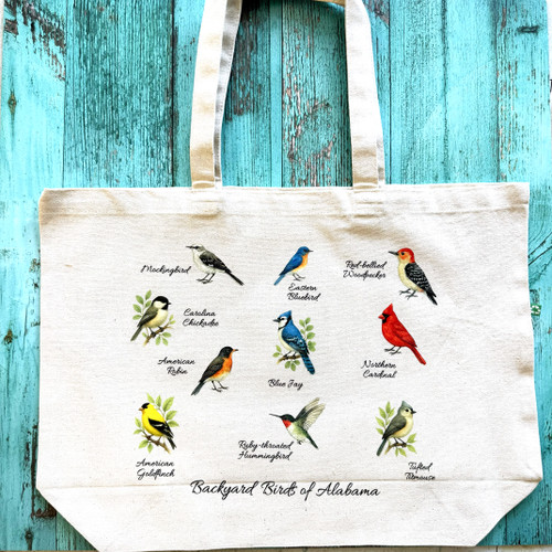 Backyard Birds of Alabama Tote bag