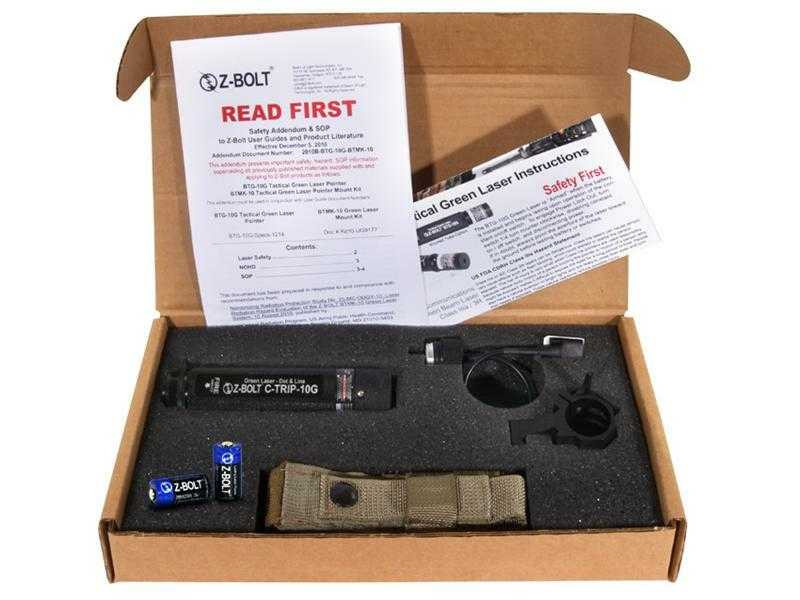 Two-in-one with the EOD Combo Green Dot Green Line Laser