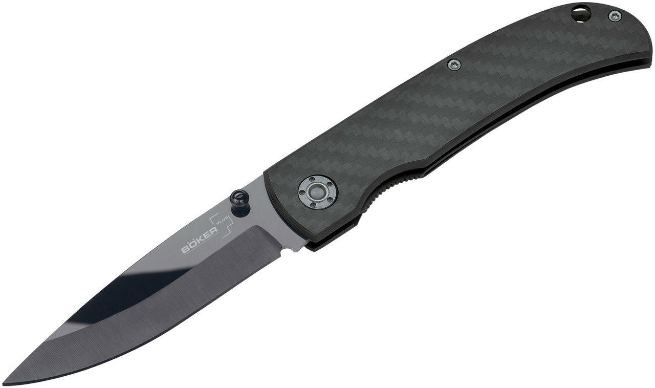 2.75'' Ceramic / Carbon Fiber Blade Folding Knife with Carbon