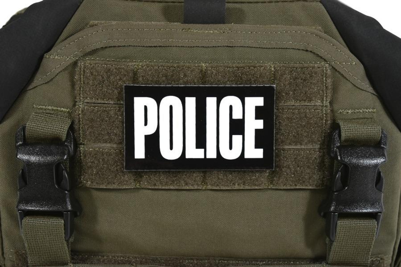 POLICE IR Patch  EOD Gear NVG Solutions