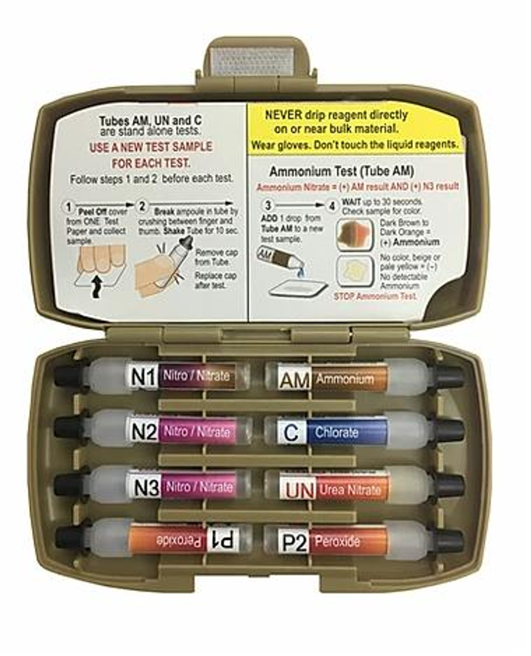 Pocket ETK HME Test Kit Explosive Test Kit Case of 10