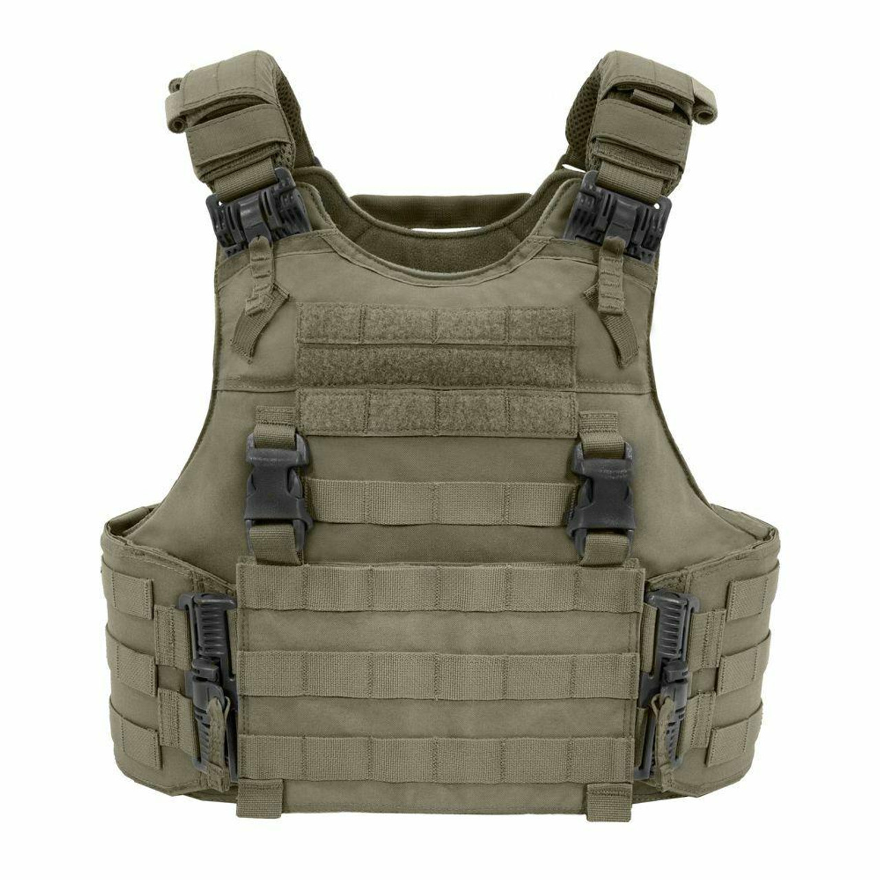 Ultimate Tactical Bundle Package OD Green by Shield Concept Plate Carrier  Vest Tactical Shooters Belt 1.75 Triple Mag Pouch Carrier 
