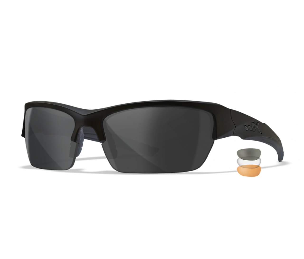 Wiley X VALOR Shatterproof Sunglasses 3 Lens Kit - EOD Gear