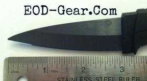 Our EOD Ceramic Fixed Blade Knife is Very Sharp...and Black.