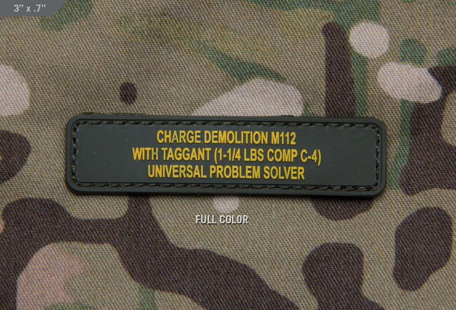 M112 Patch MIL SPEC MONKEY | EOD Gear Patch Collection