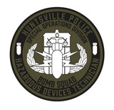 Huntsville Police Bomb Squad - Custom Patch