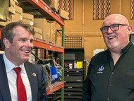 SBA Deputy Administrator Visits EOD Gear Manufacturing Facility in Franklin, Tennessee