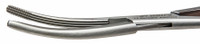 Curved Forceps Longitudinal Serrations