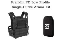 City of Franklin Low Profile Lightweight Single Curve Armor Kit City of Franklin Low Profile Lightweight Single Curve Armor Kit