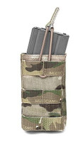 Single MOLLE Open M4 5.56mm Mag / Bungee Retention- 1 Mag