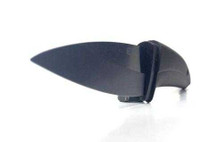Ceramic Blade Pocket Knife – Two-Pack, Ceramic Blade, TPU Handle, Ring In  Pommel – Length 7 2/5”