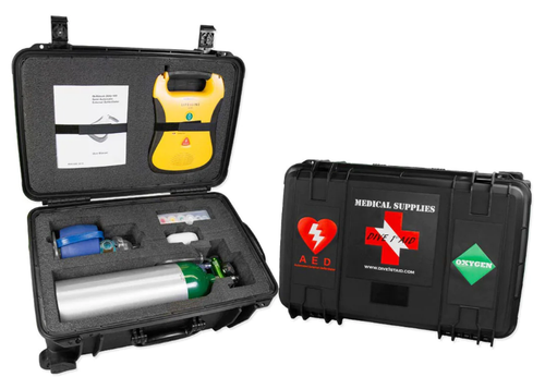 Dive 1st Aid - AED and Oxygen Medical Kit