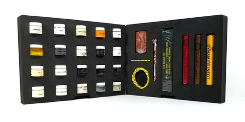 EOD Gear IED Training Kit in Pelican 1660 case — 5 sections, inert HME samples, triggers, non-functioning devices, made in USA