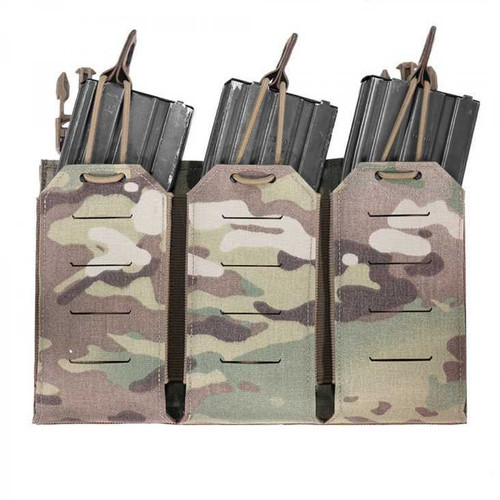 Warrior Assault Systems Laser Cut Detachable Triple Bungee 5.56 Panel