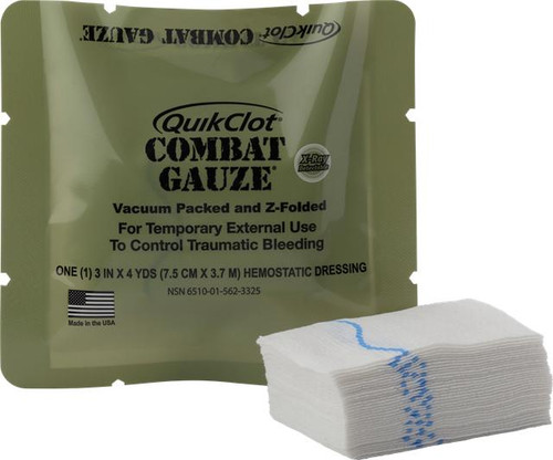 QuikClot Combat Gauze® XL | EOD Gear Custom Medical Solution