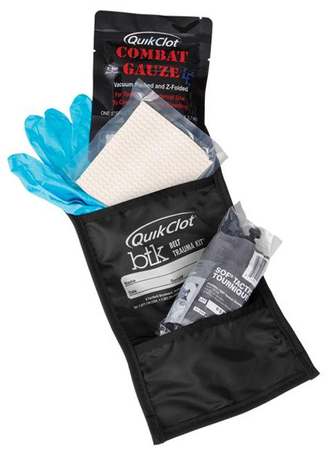 Belt Trauma Kit Plus with Black SOF™TT-W
