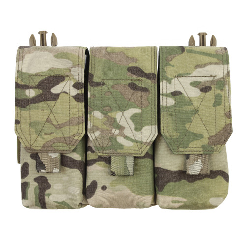 The Warrior Assault Systems Triple Elastic M4 Magazine Pouch