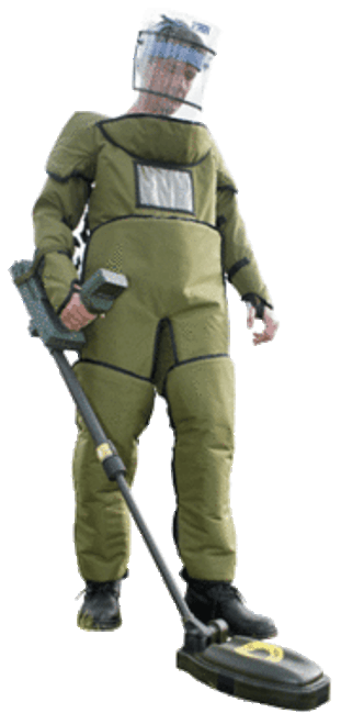 Lightweight Demining Suit 