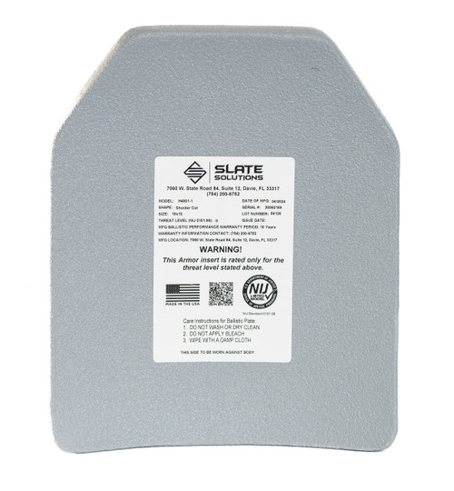 Lightweight Multi Hit Multi Curve Rifle Plate | NIJ Certified