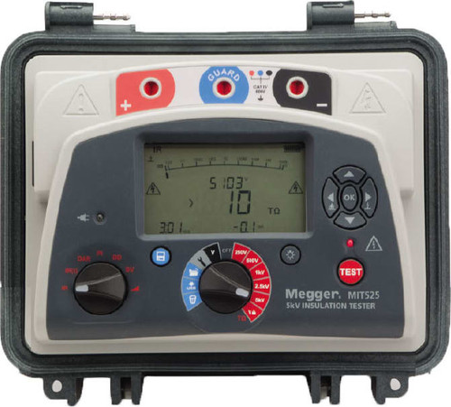 Megger MIT525 - 5kV Diagnostic Insulation Resistance Tester