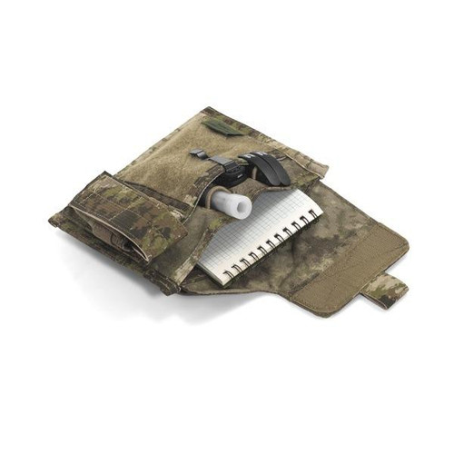 Warrior Assault Systems Large Admin Panel with MOLLE Pistol Mag/ Flashlight Pouch