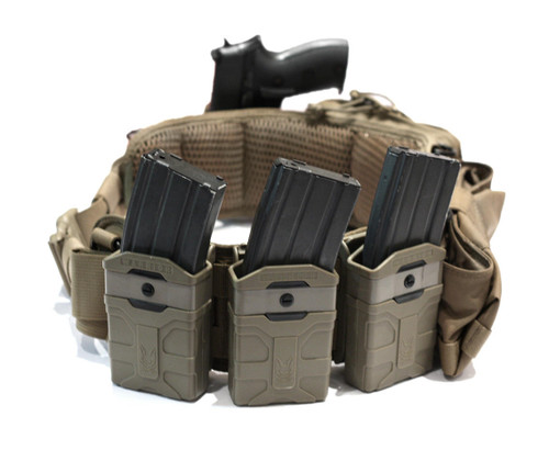 The Warrior Assault Systems Triple Elastic M4 Magazine Pouch