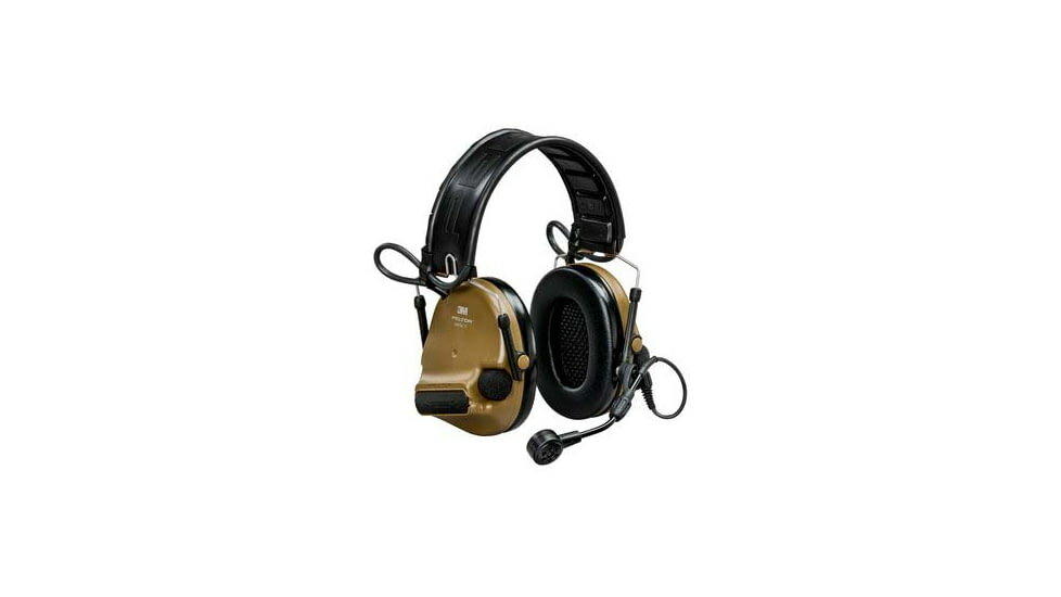 3M PELTOR ComTac VI NIB Hearing Defender, Neckband, Dynamic Boom Mic