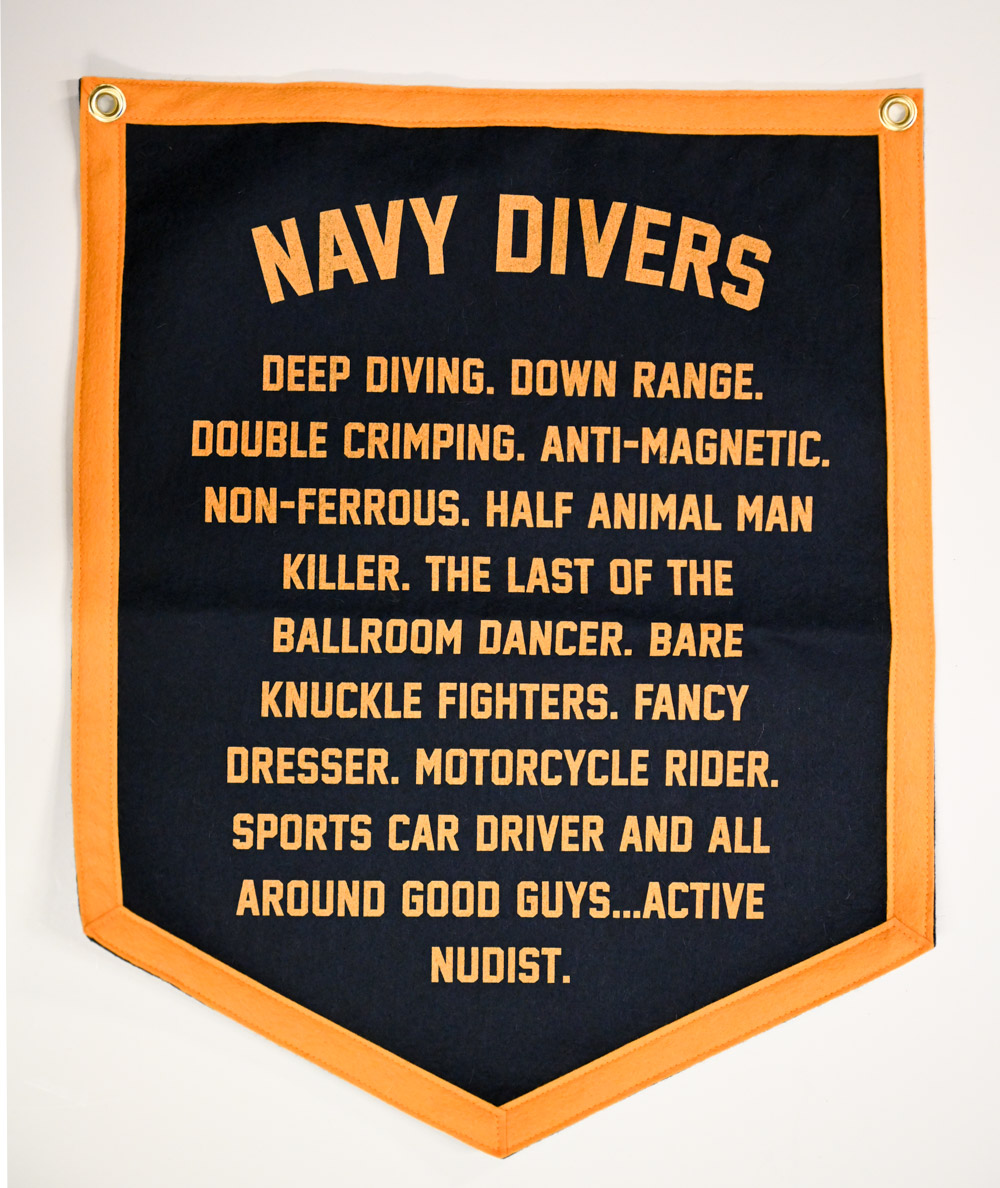 US NAVY DIVERS Banner | EOD Gear